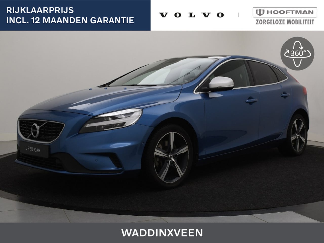 Volvo V40 - T3 AUT(6) POLAR+ SPORT PANORAMADAK HARMAN KARDON CAMERA - AutoWereld.nl