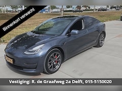 Tesla Model 3 - Long Range AWD 75 kWh (351 PK) 500 km actieradius | Navigatie | Panoramadak | Stoelverwarm