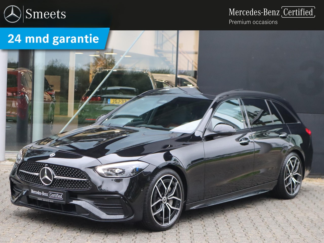 Mercedes-Benz C-klasse Estate - 180 AMG Line Panoramadak | Navigatie | 360 camera | Memory Seats | Trekhaak | Automaat - AutoWereld.nl
