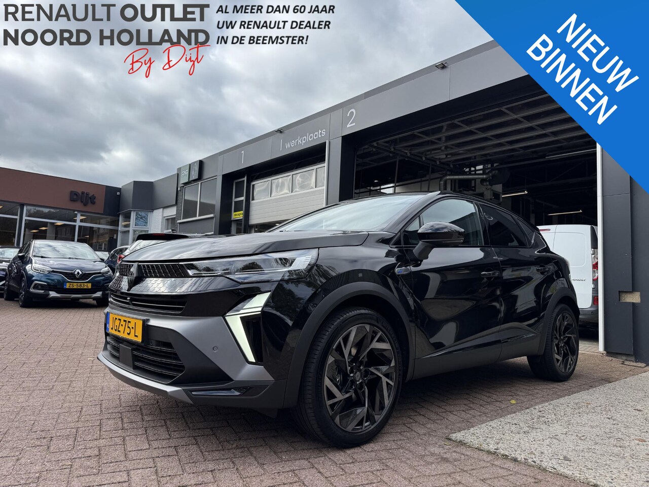 Renault Captur - 1.8 E-Tech 160 Esprit Alpine+Pack Light&Sound!! - AutoWereld.nl