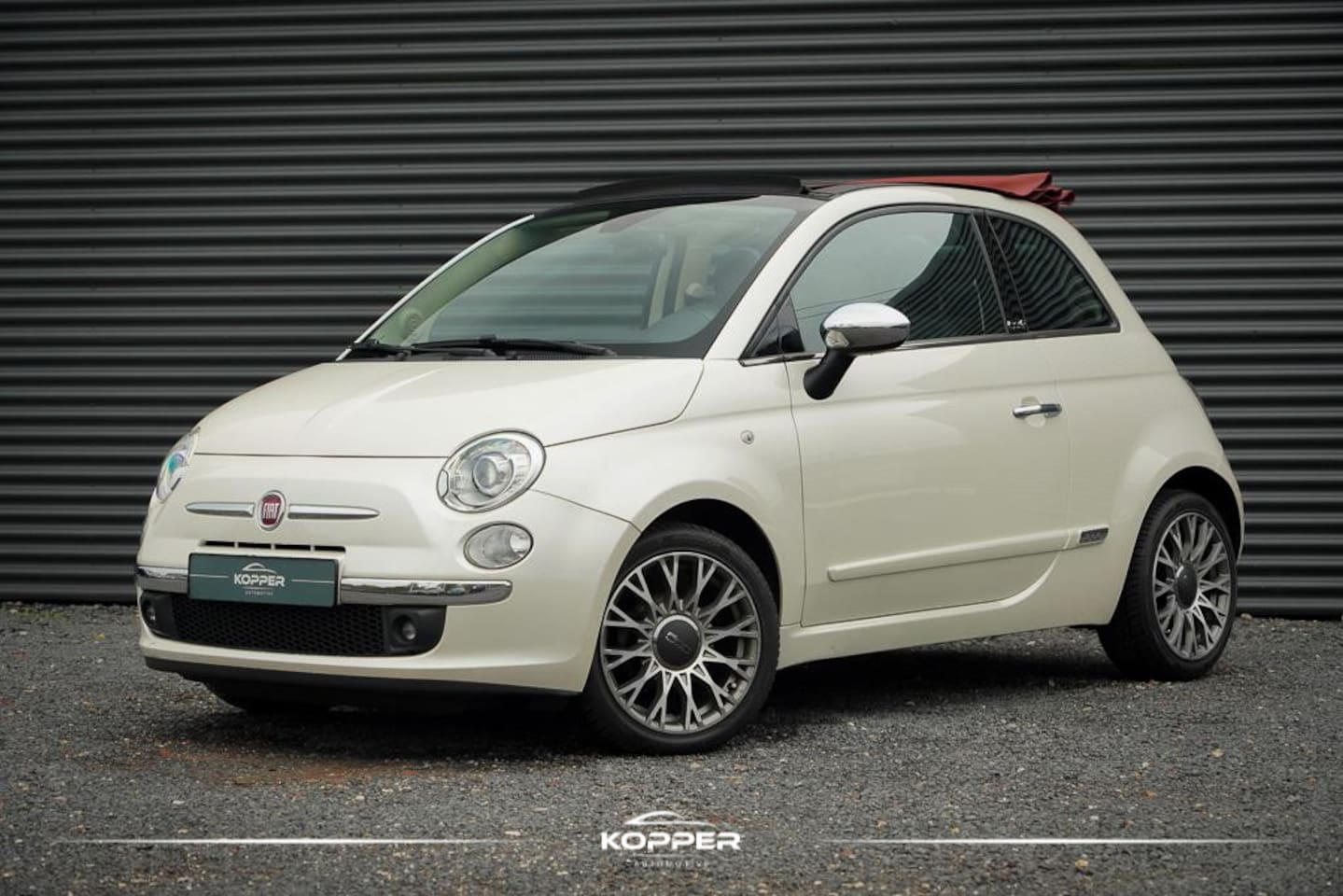 Fiat 500 C - 1.2 Rock / Aut / Leder / Parelmoer / Cabriolet - AutoWereld.nl