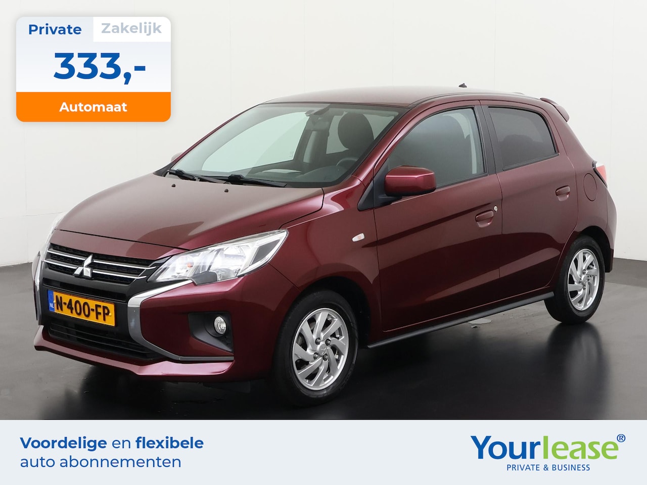 Mitsubishi Space Star - 1.2 Active Automaat | All-in 333,- Private Lease | Direct uit voorraad - AutoWereld.nl
