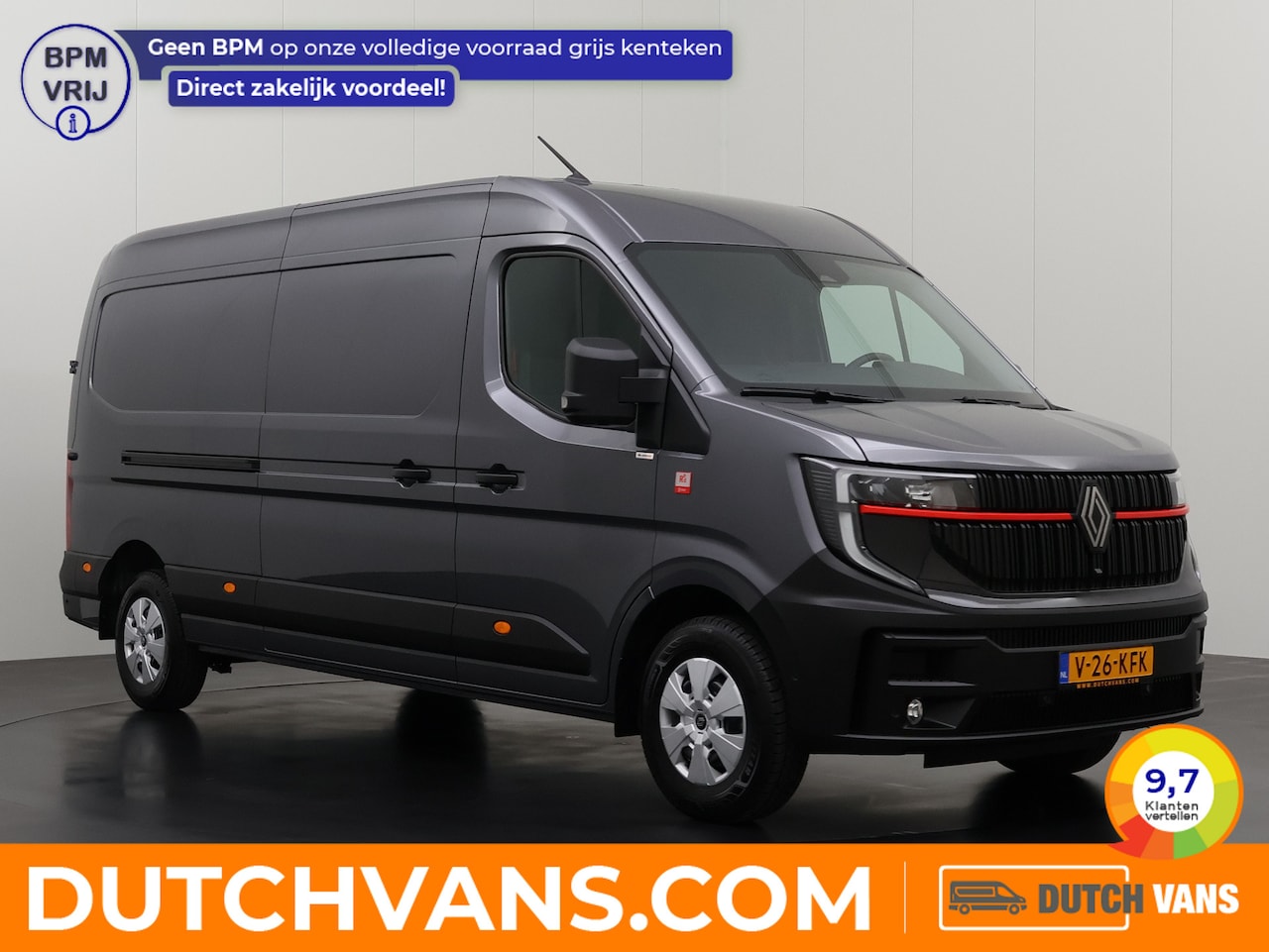 Renault Master - 2.0DCi 170 L3H2 Extra Bomvol Opties ! | Fabrieksprijs € 43.955,-- NU € 32.800,-- - AutoWereld.nl