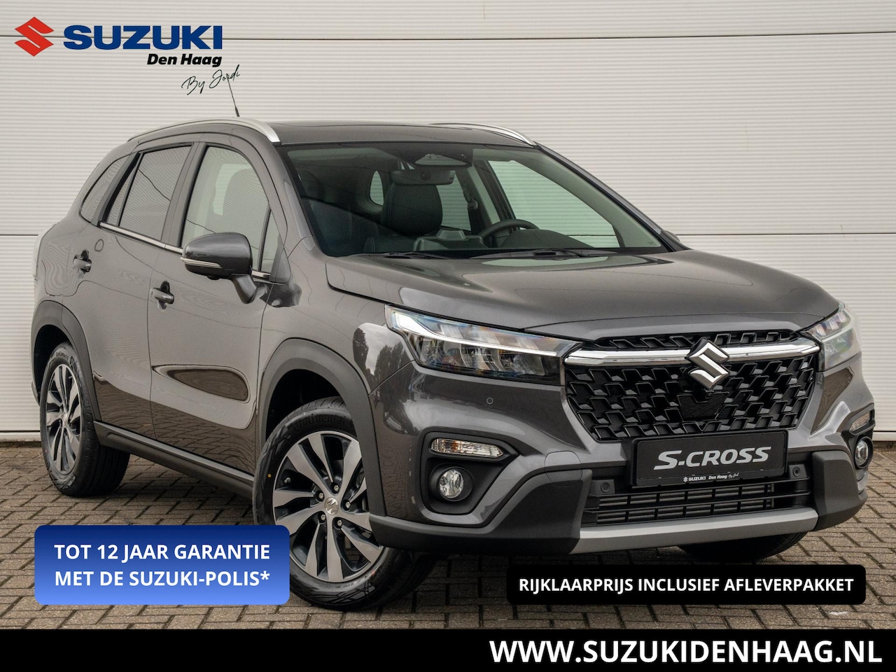 Suzuki S-Cross - 1.4 Boosterjet Style Smart Hybrid Sunroof Nw type 6 Jaar Garantie!!! - AutoWereld.nl
