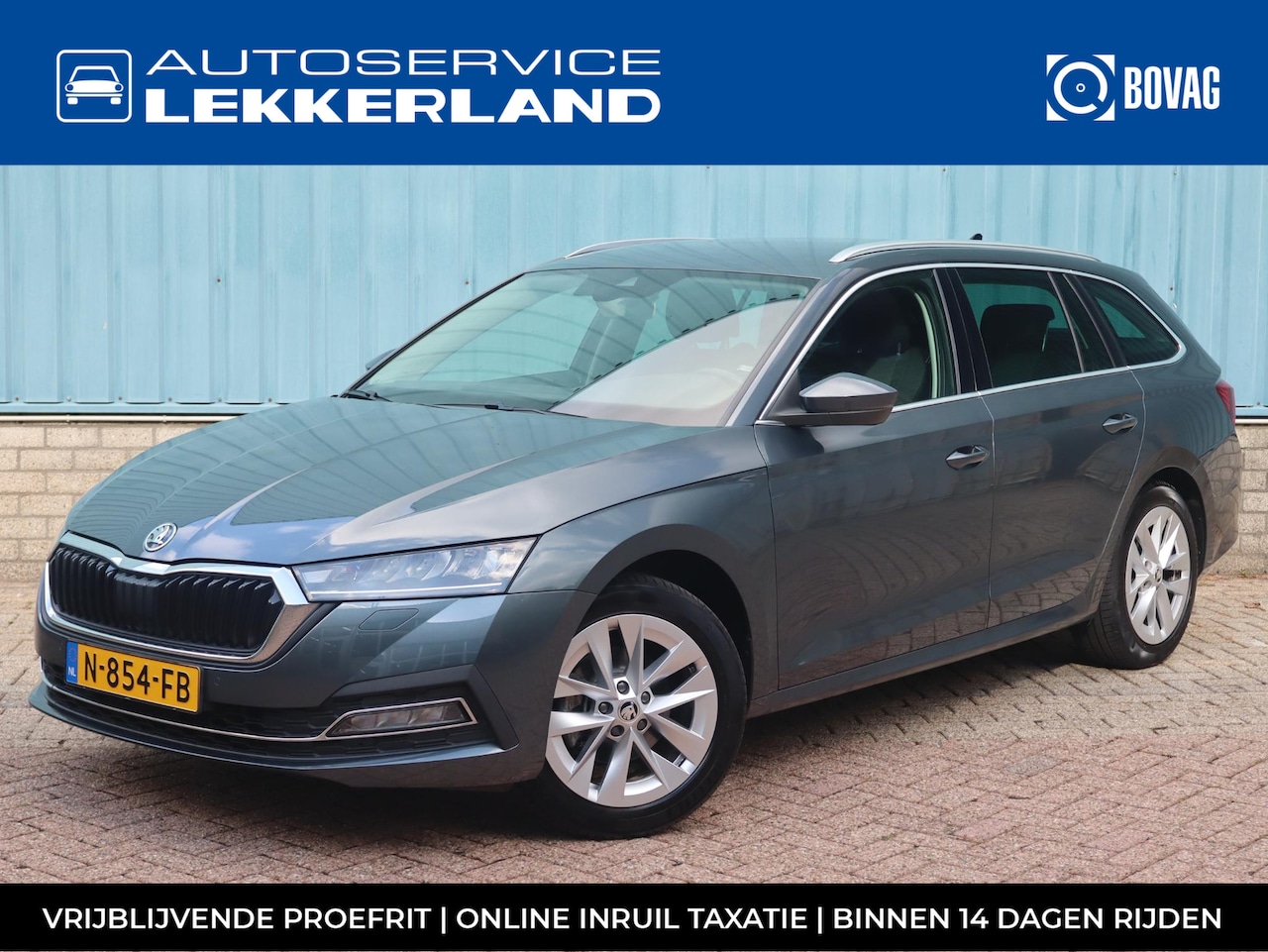 Skoda Octavia Combi - First Edition 1.5 TSI 150pk H6 | NAVI | TREKHAAK | CAMERA | CLIMA | - AutoWereld.nl