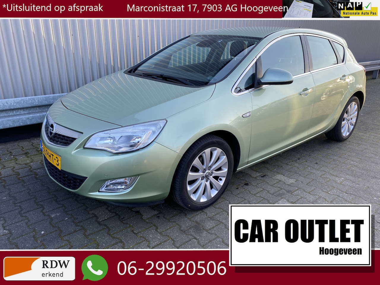 Opel Astra - 1.4 Turbo Cosmo Clima, CC, Multimedia, Navi, Spotify-Ready, PDC v/a, LM, Trekh, – Inruil M - AutoWereld.nl