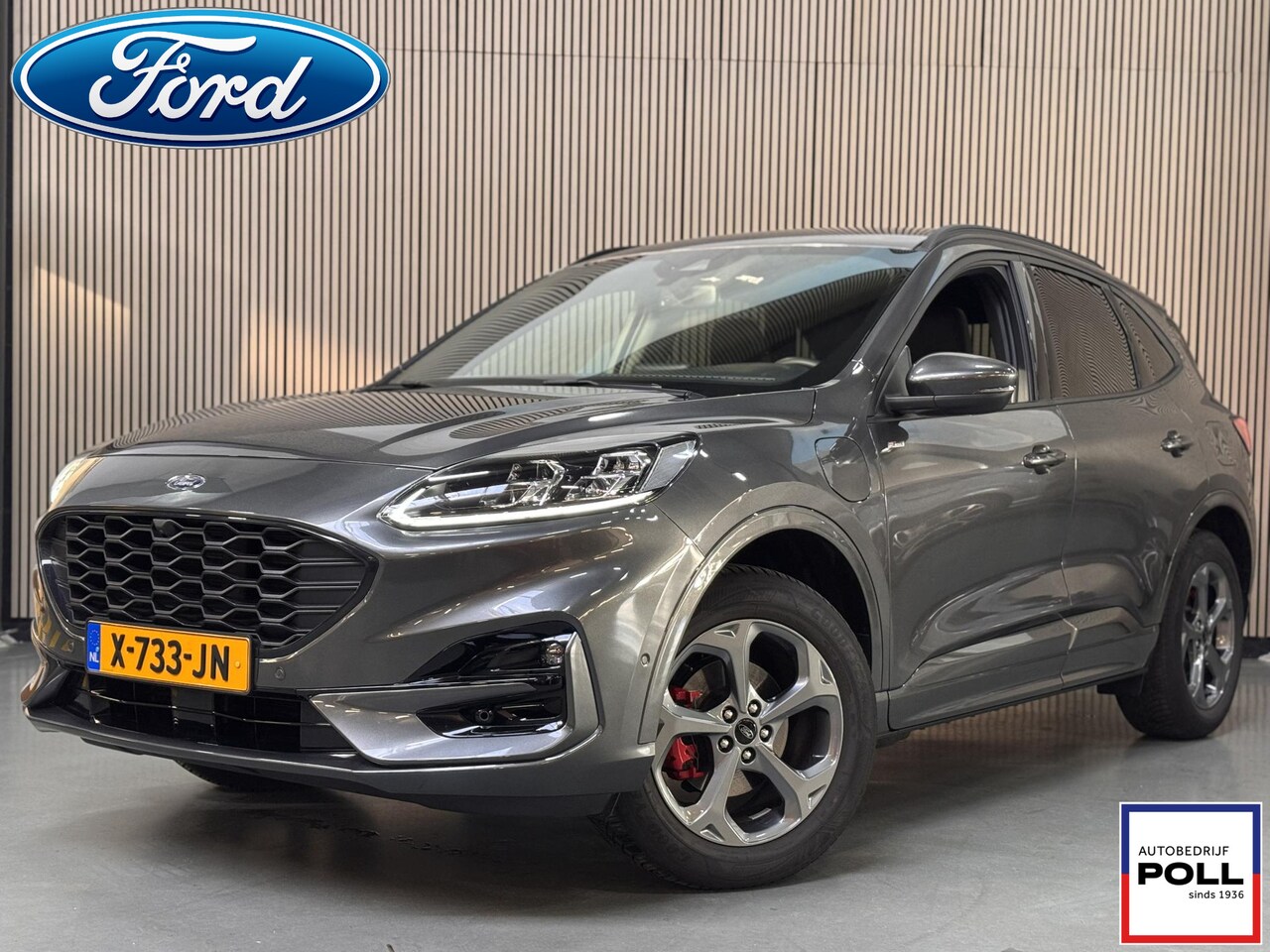 Ford Kuga - 2.5 PHEV 225pk ST-Line X Trekhaak Winter pack AGR Stoelen Fabrieksgarantie 1-12-2028/100.0 - AutoWereld.nl