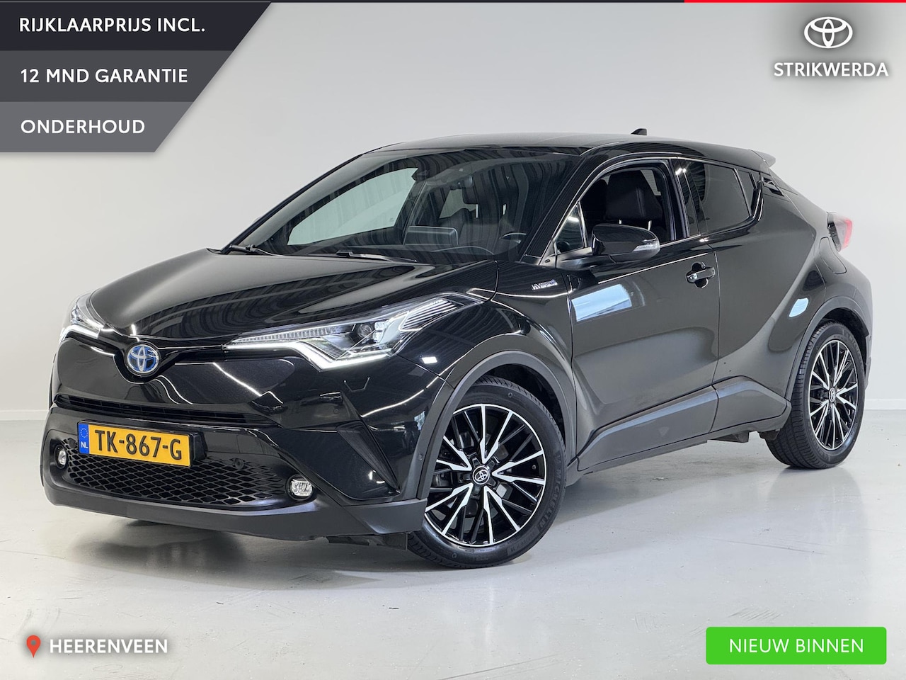 Toyota C-HR - 1.8 Hybrid Bi-Tone | BSM | Trekhaak | JBL-audio | Keyless | - AutoWereld.nl