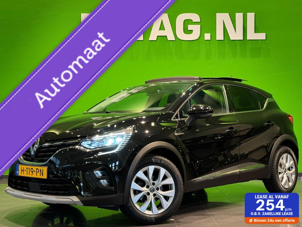 Renault Captur - 1.3 TCe 130 Intens | Panoramadak | Navigatie | - AutoWereld.nl