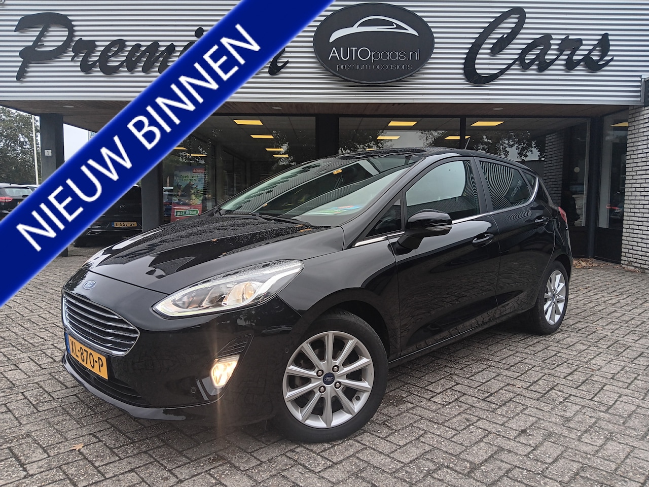 Ford Fiesta - 1.0 100PK EcoBoost Titanium|ADAPTIVE CR|CAMERA|LANE ASSIST|CLIMA|CARPLAY! - AutoWereld.nl