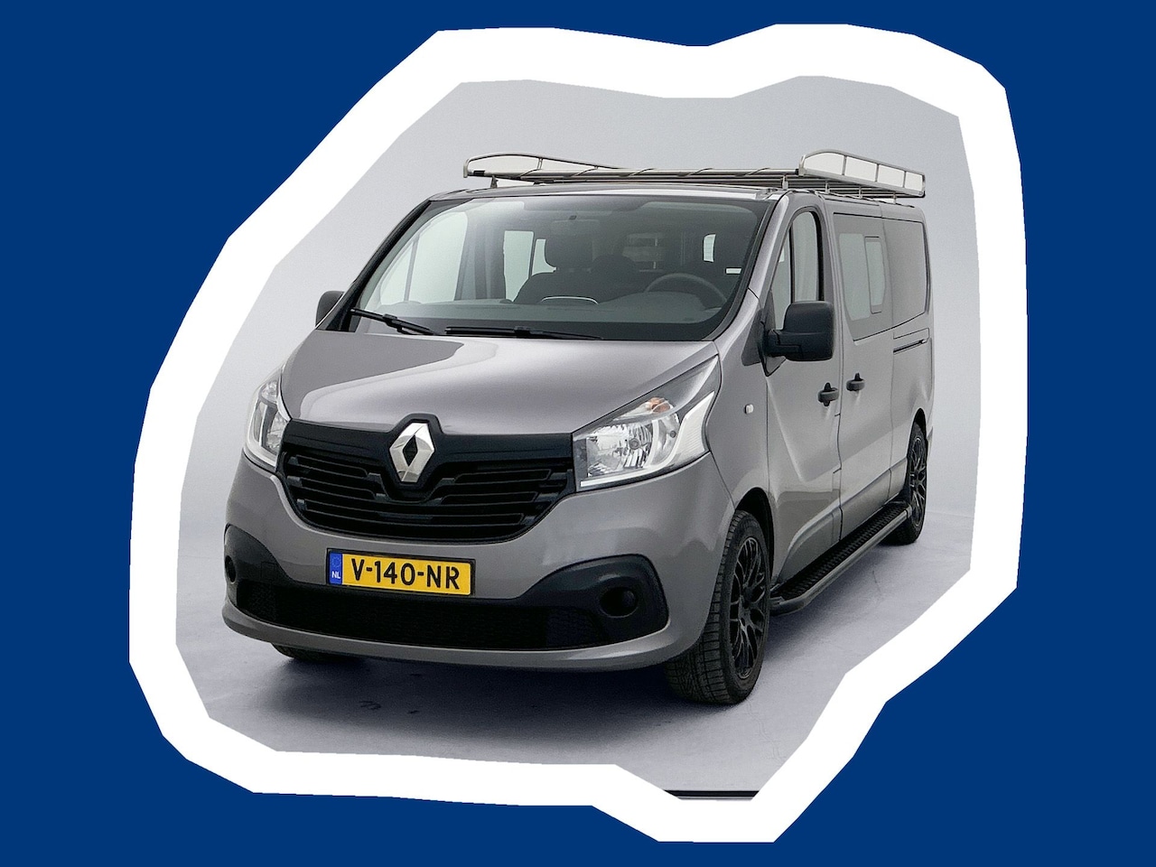 Renault Trafic - 1.6 dCi T29 DC L2H1 Dubbele Cabine 2x schuifdeur Trekhaak Cruise Control - AutoWereld.nl