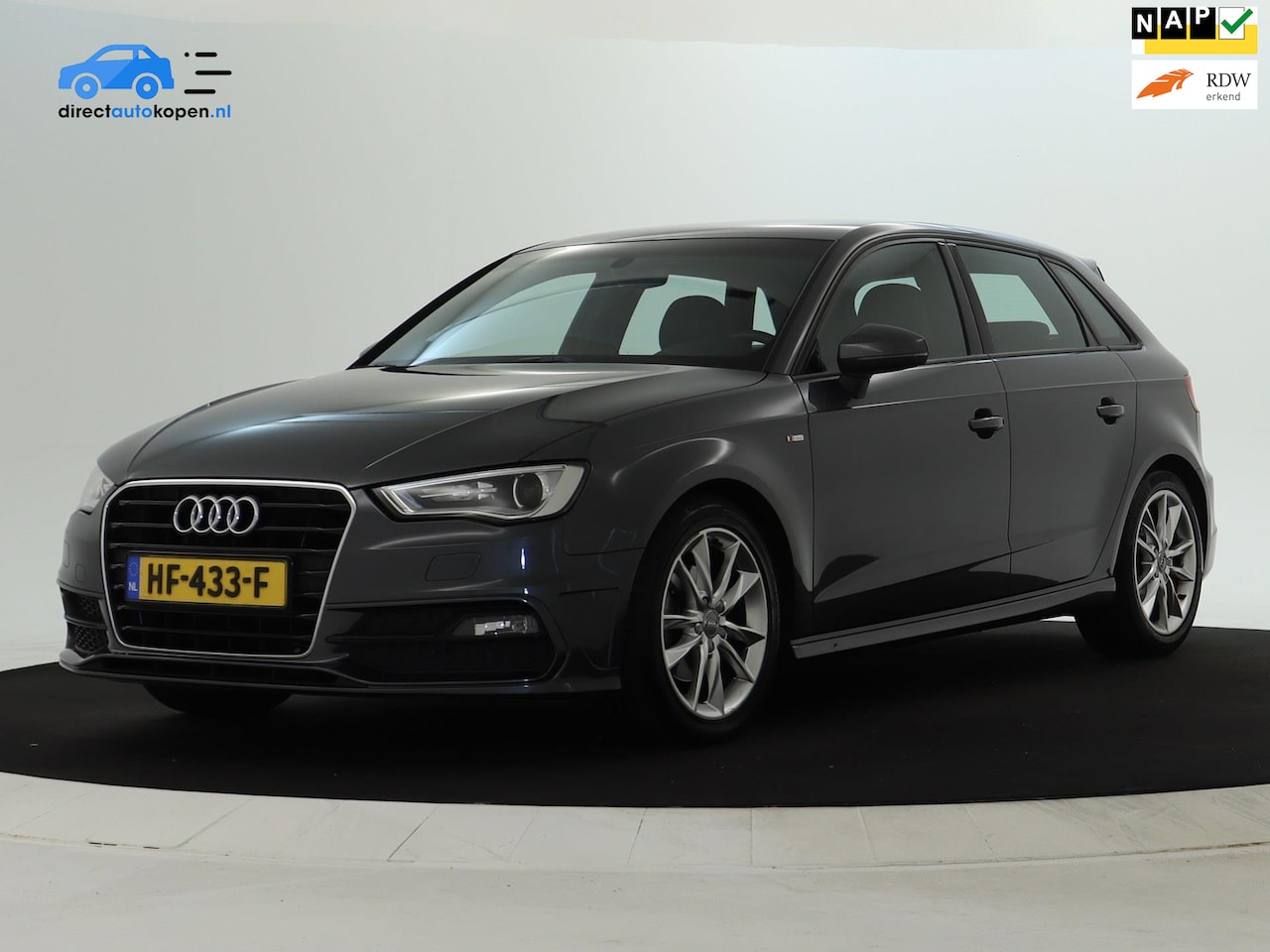 Audi A3 Sportback - 1.2 TFSI Ambition Sport Edition S-Line | NAVI | Half-leder - AutoWereld.nl