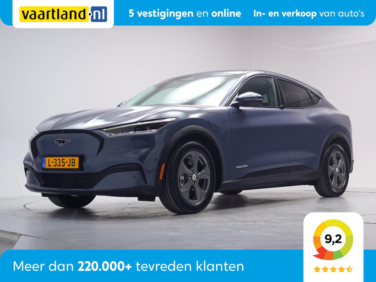 Ford Mustang Mach-E - RWD 75 kWh [ Adapt.cruise 360°Camera B&O Leder ] - AutoWereld.nl
