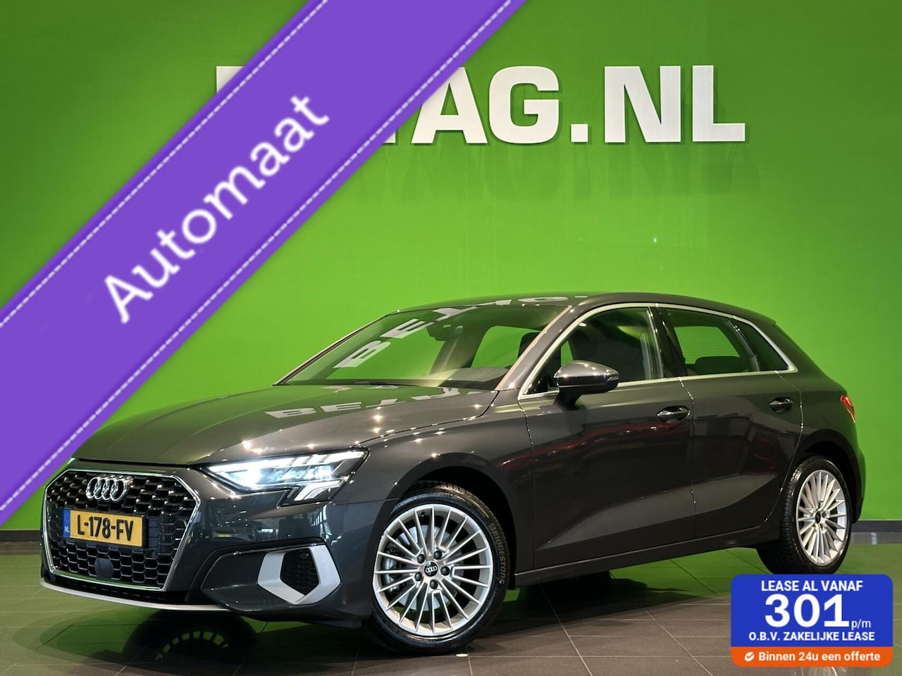 Audi A3 Sportback - 35 TFSI Business edition | Navigatie | LED| - AutoWereld.nl