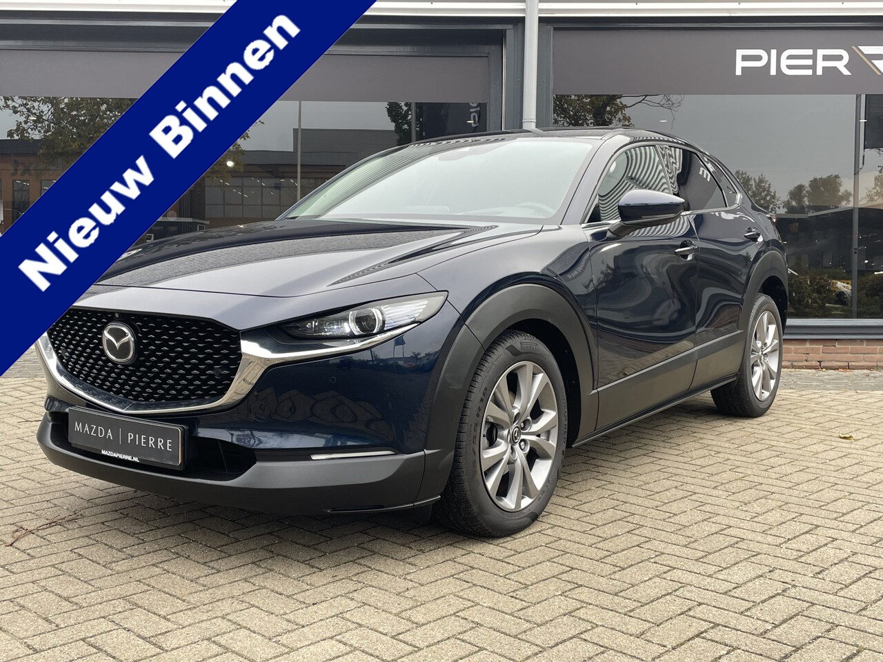 Mazda CX-30 - 2.0 e-SkyActiv-X M Hybrid Luxury | AUTOMAAT | LEDER | BOSE | OPEN DAK | NAVI | 18 INCH LMV - AutoWereld.nl