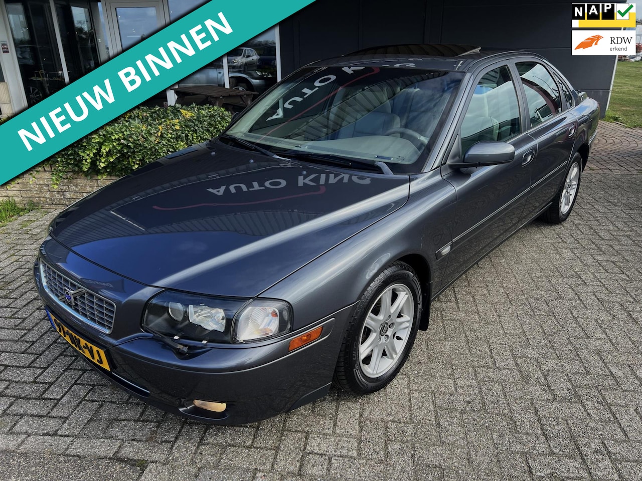 Volvo S80 - 2.5T Exclusive ECC/NAV/LEDER/PDC/OPEND. APK+NAP - AutoWereld.nl
