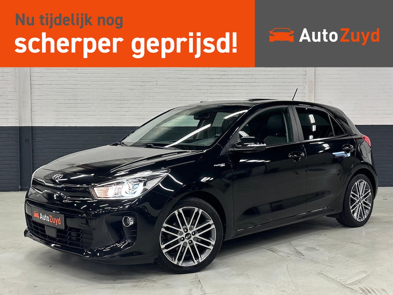 Kia Rio - 1.0 TGDI Platinum Edition 120pk Navi / Leer/ Pano / Camera / DAB - AutoWereld.nl