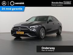 Mercedes-Benz C-klasse - 180 AMG Line | Night | 19" multispaaks lichtmetalen velgen | Achteruitrijcamera | Stoelver