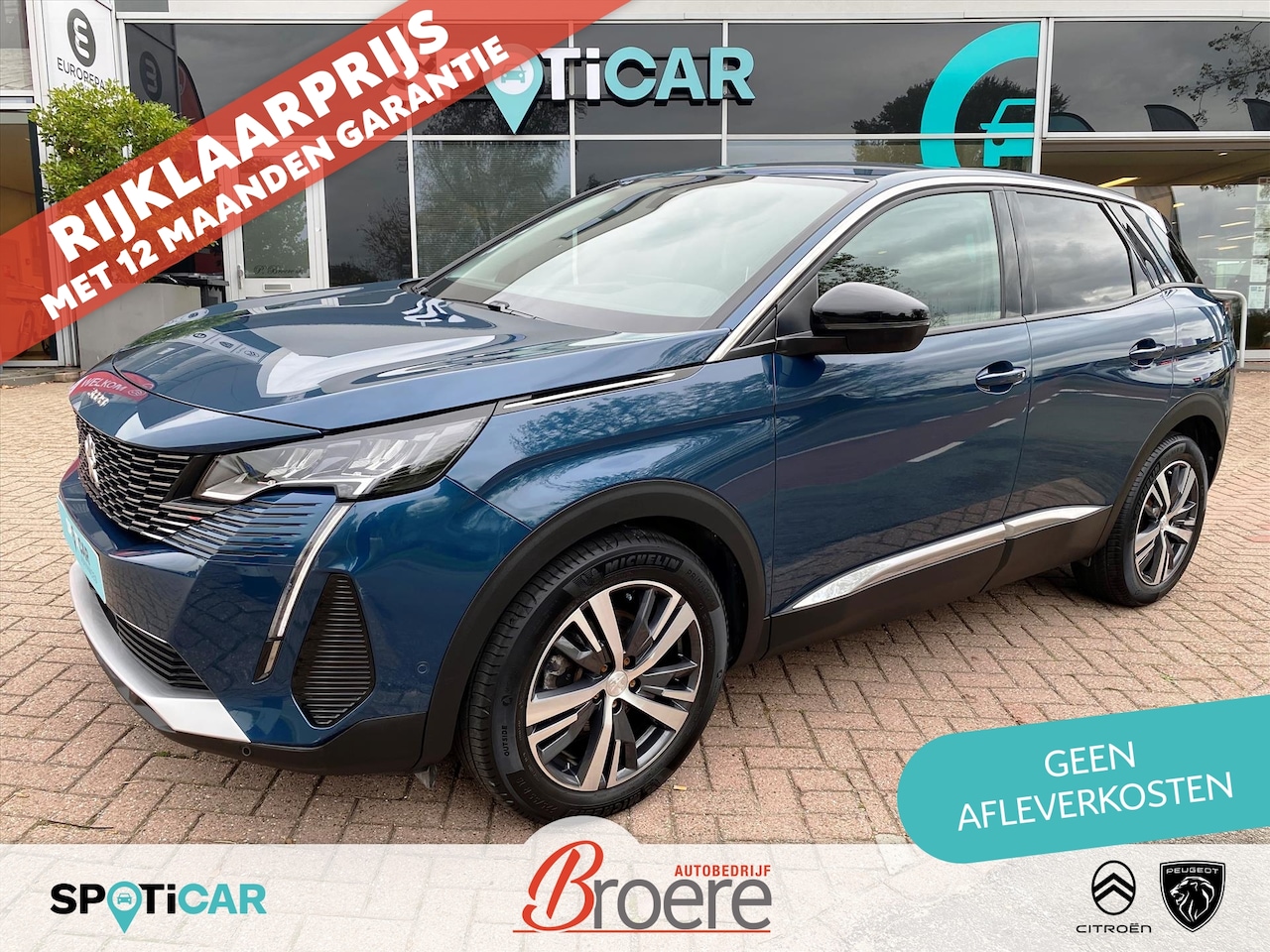 Peugeot 3008 - 1.2 Turbo 130pk EAT8 Automaat Allure| verw. voorstoelen, dodehoekdetectie, keyless, camera - AutoWereld.nl
