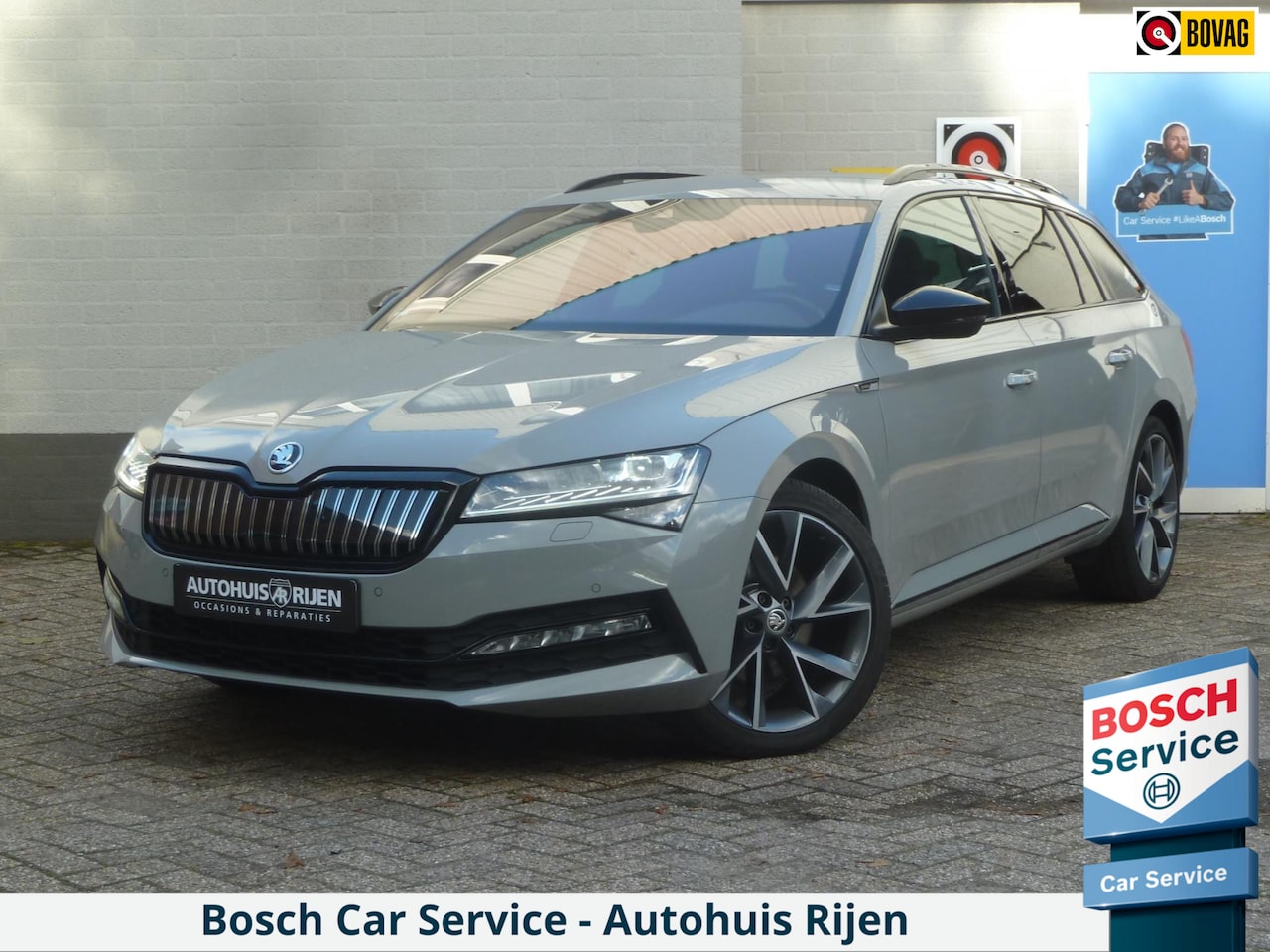 Skoda Superb - 1.4 TSI iV Sportline Plug-in|Memory|Matrix-LED|Alcantara|Keyless-Entry/Go|Adaptive-Cruise| - AutoWereld.nl