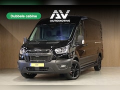 Ford Transit - 350 2.0 TDCI L3H2 165PK AUT Limited DC | 7-Zitter | L+R Schuifdeur | 360 Camera | ACC | Na