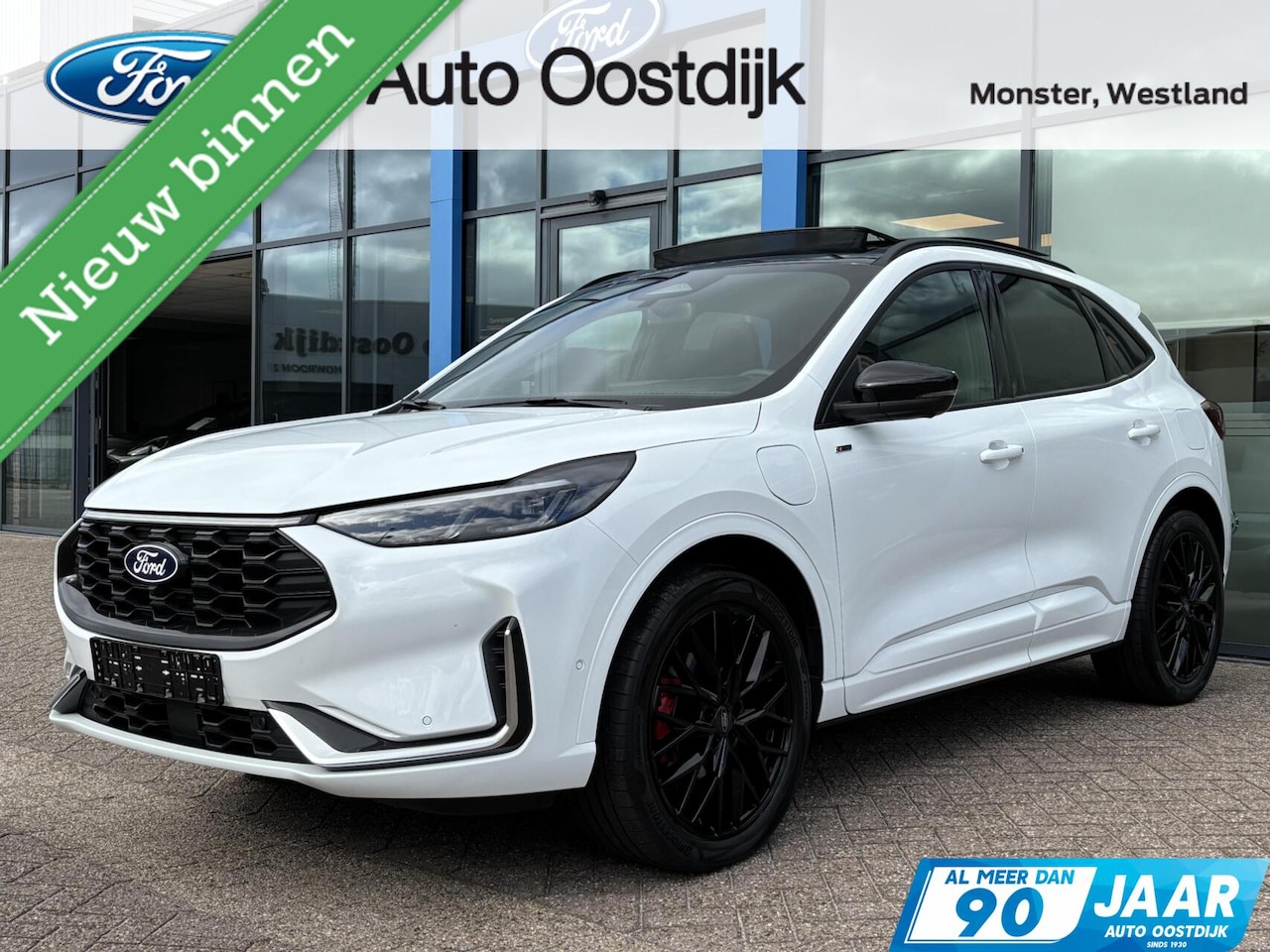 Ford Kuga - 2.5 PHEV ST-Line X 243PK Elek. Trekhaak Panodak AGR Stoelen Adaptieve Cruise 2100KG Trekge - AutoWereld.nl