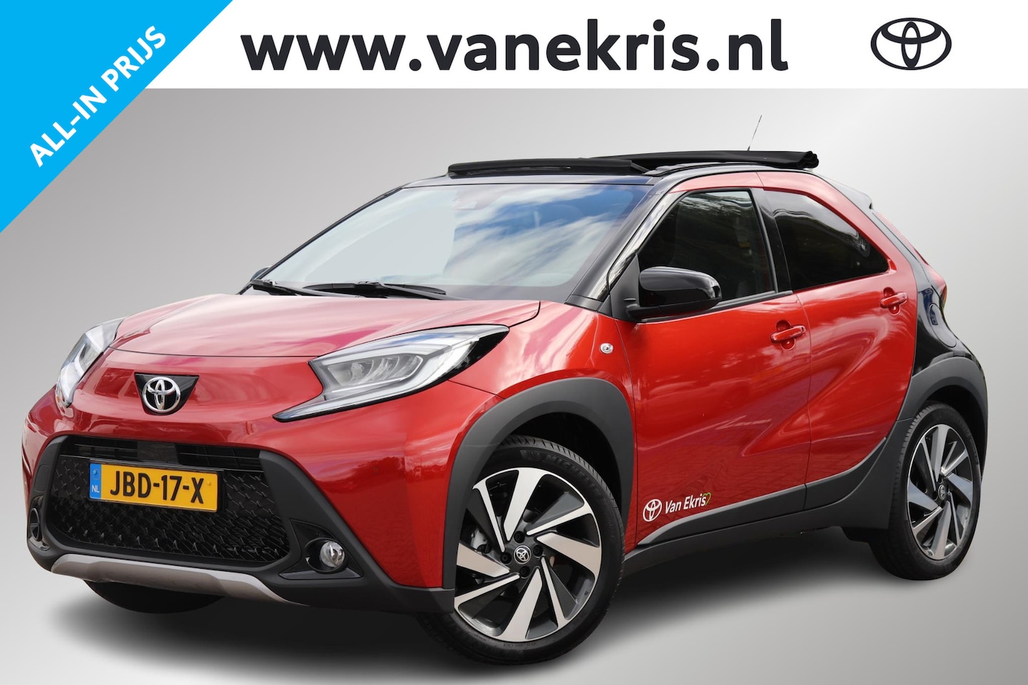 Toyota Aygo X - 1.0 VVT-i MT envy 1.0 VVT-i MT Envy, Cabriodak, Apple Carplay/Android Auto, Parkeersensoren! - AutoWereld.nl