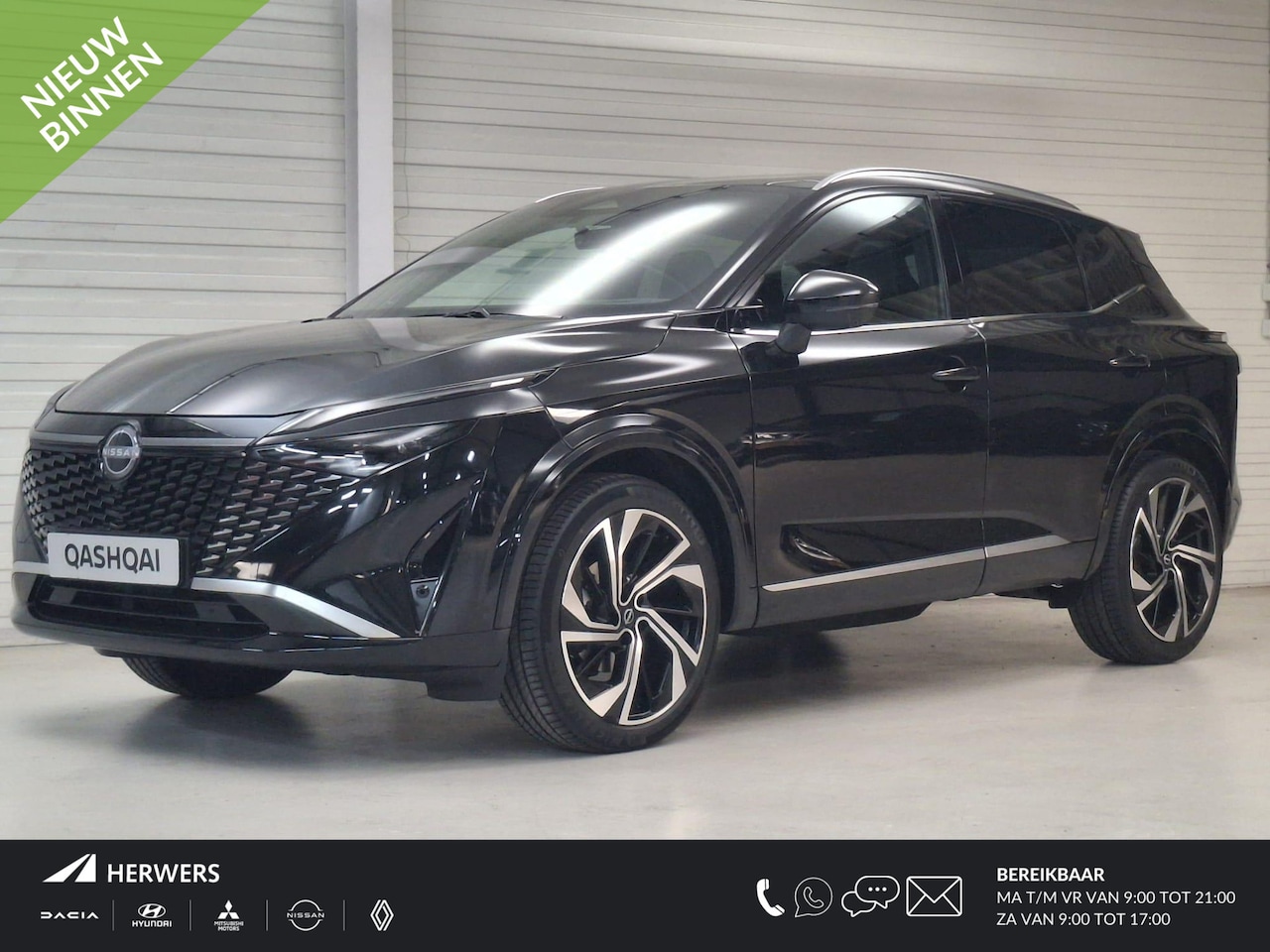 Nissan Qashqai - 1.3 MHEV Xtronic Tekna Plus / 1800kg Trekgewicht / Panoramadak / Lederen Bekleding / Bose - AutoWereld.nl