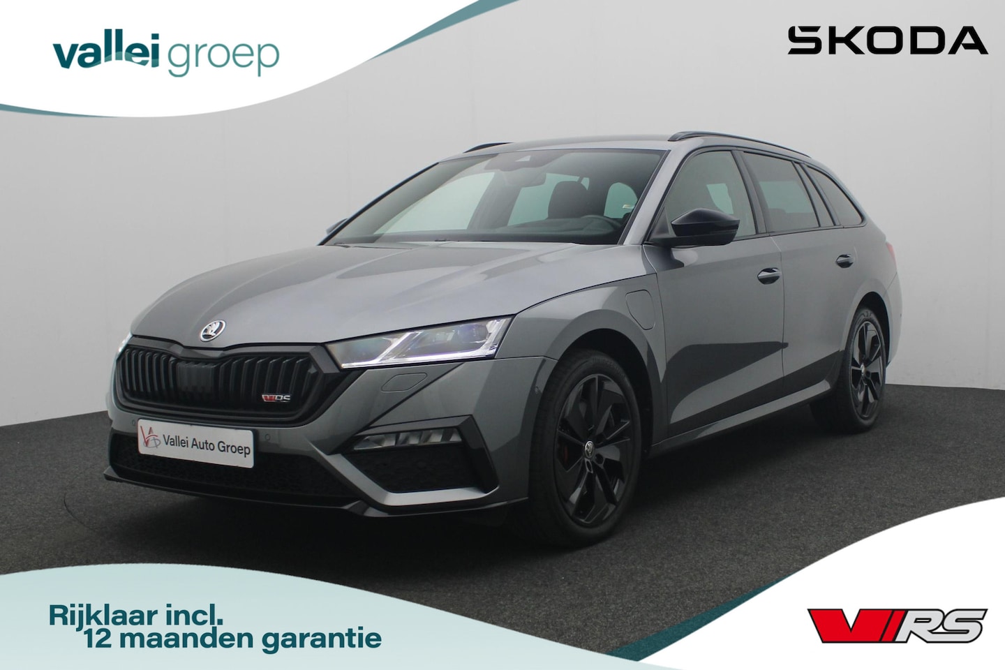 Skoda Octavia Combi - 1.4 TSI 245 pk DSG RS iV PHEV Business | Matrix LED | Adaptief onderstel | Achteruitrijcam - AutoWereld.nl