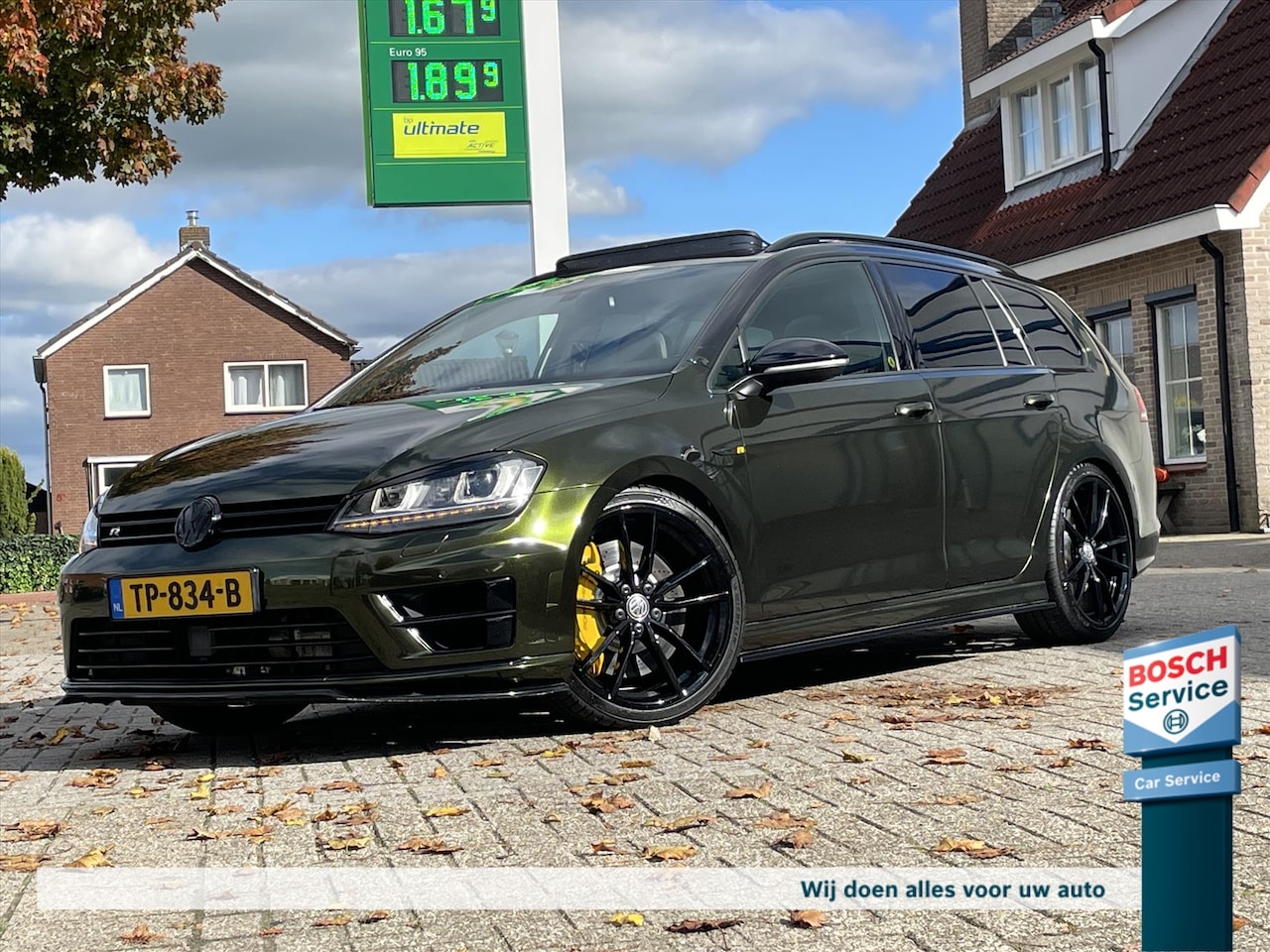 Volkswagen Golf Variant - 7 2.0 TSI R 4Motion 406PK / Pano / Porsche Big Brake kit / Leder / Memory / Camera / Carbo - AutoWereld.nl