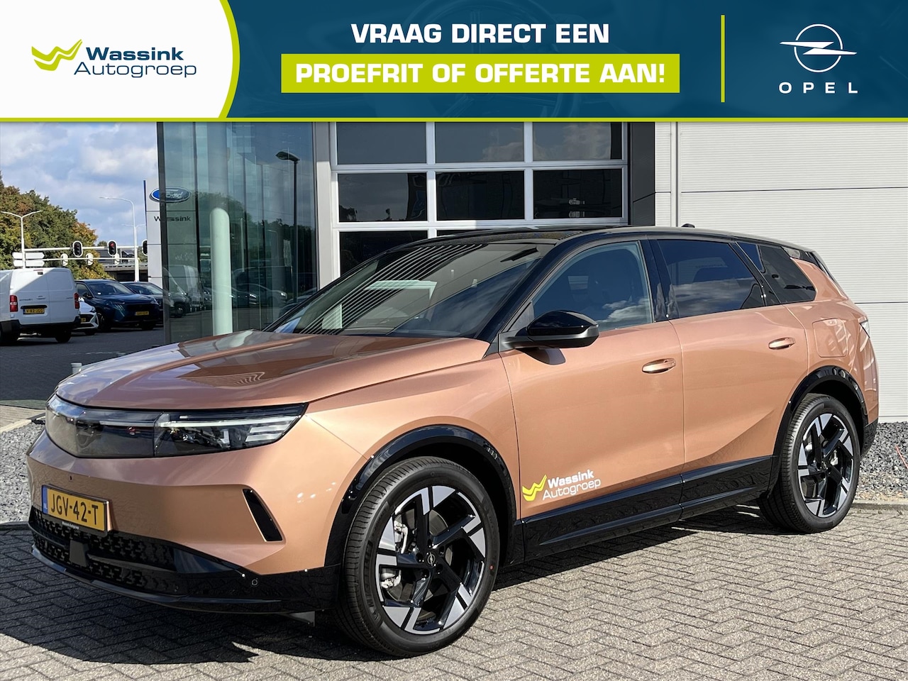 Opel Grandland - 73kWh 213pk GS | Elektrische achterklep | Verwarmbare stoelen en stuur | Navigatie | 360 C - AutoWereld.nl