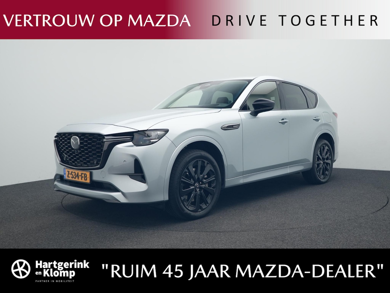 Mazda CX-60 - 2.5 E-SKYACTIV PHEV Homura 4WD automaat | Convenience & Sound Pack | Driver Assistance Pac - AutoWereld.nl