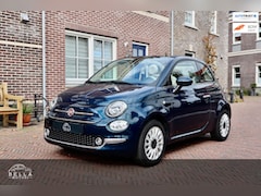 Fiat 500 C - 1.2 Lounge | Cabrio | Donkerblauw metallic | Apple CarPlay | Automatische airconditioning