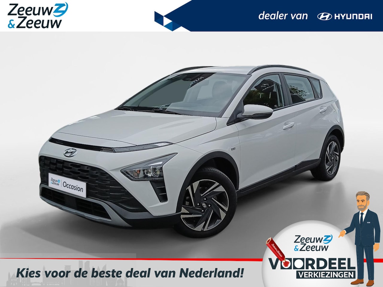 Hyundai Bayon - 1.0 T-GDI Comfort 34.000KM! | 1e eigenaar | 4 Jaar GARANTIE! - AutoWereld.nl