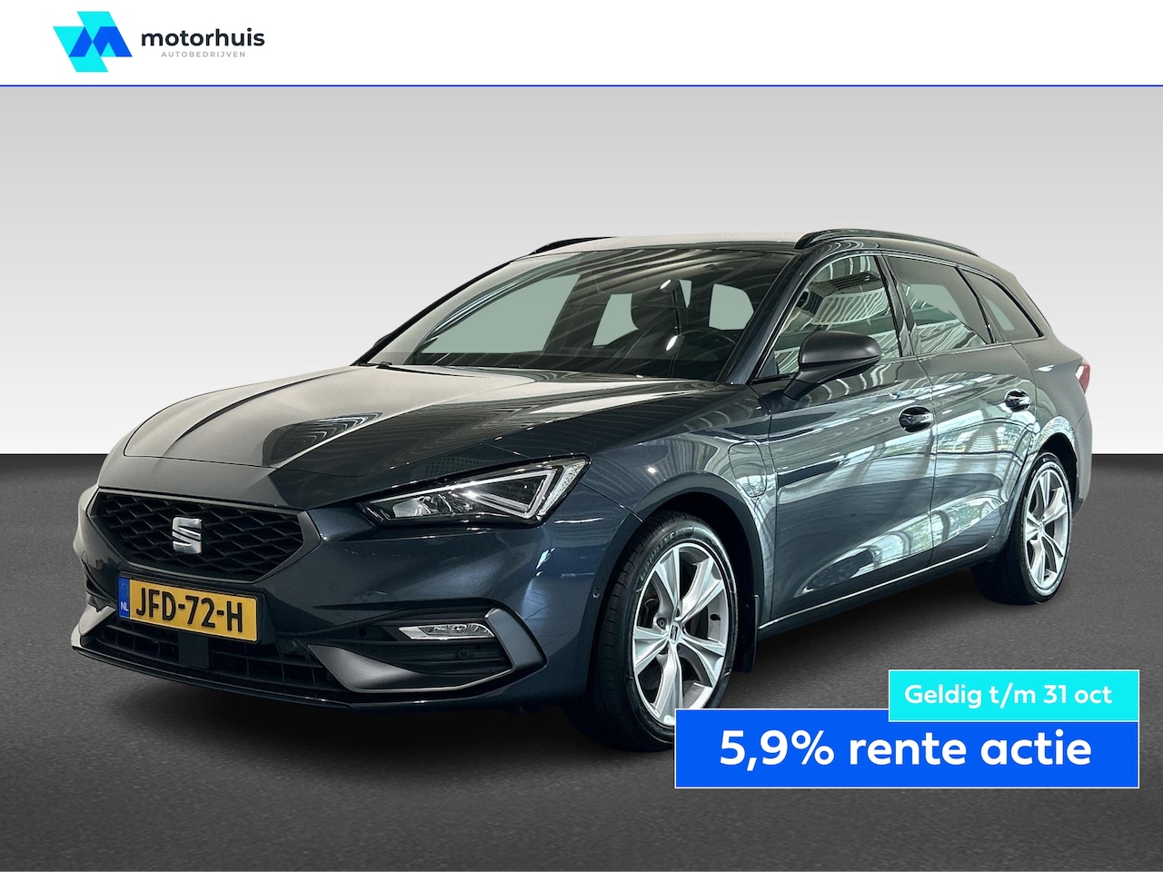 SEAT Leon Sportstourer - 1.4 TSI e-Hybrid PHEV 204pk DSG-6 FR - AutoWereld.nl