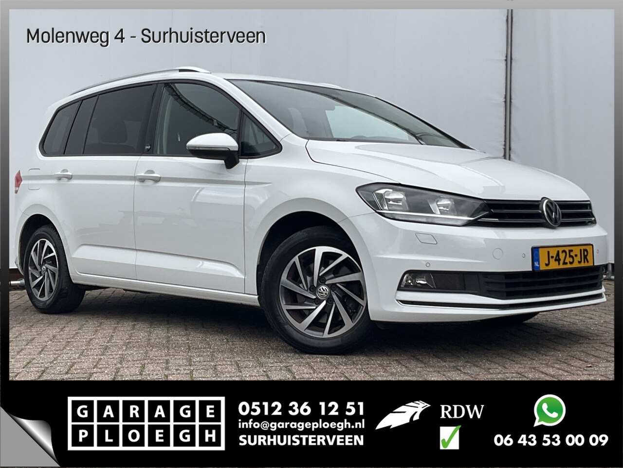 Volkswagen Touran - 1.4 TSI 150pk Comfortline Stoel/Stuurverw. Carplay Adap.Cruise Nav/Cam Onderhouden! - AutoWereld.nl