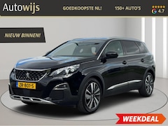 Peugeot 5008 - 1.2 PureTech ALLURE GT-Line|7-PERSOON|LEDER|PANO|NAVI|TREKHAAK|CAMERA