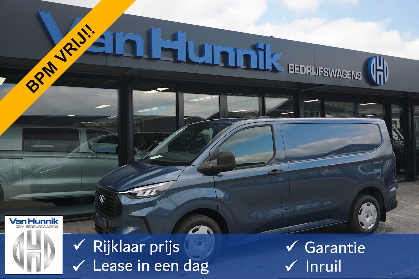 Ford Transit Custom - 280S 110PK Trend BPM VRIJ!! Navi, Camera, Adap. Cruise, LED, Trekhaak!! NR. A247 - AutoWereld.nl