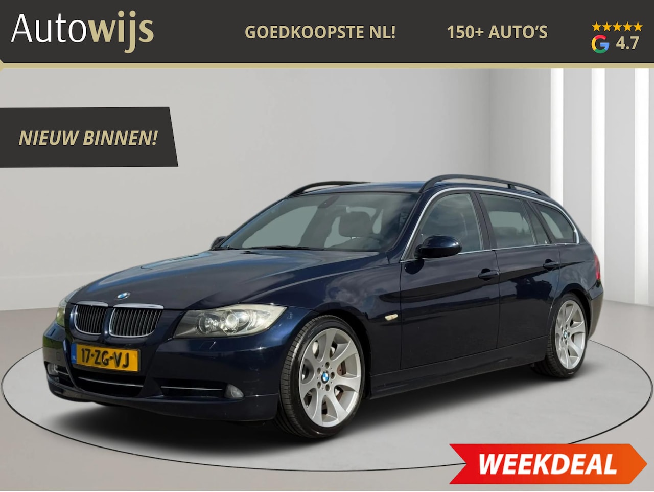 BMW 3-serie Touring - 335i High Executive|NL AUTO|GOED ONDERHOUDEN|M-SPORT|XENON|306PK - AutoWereld.nl