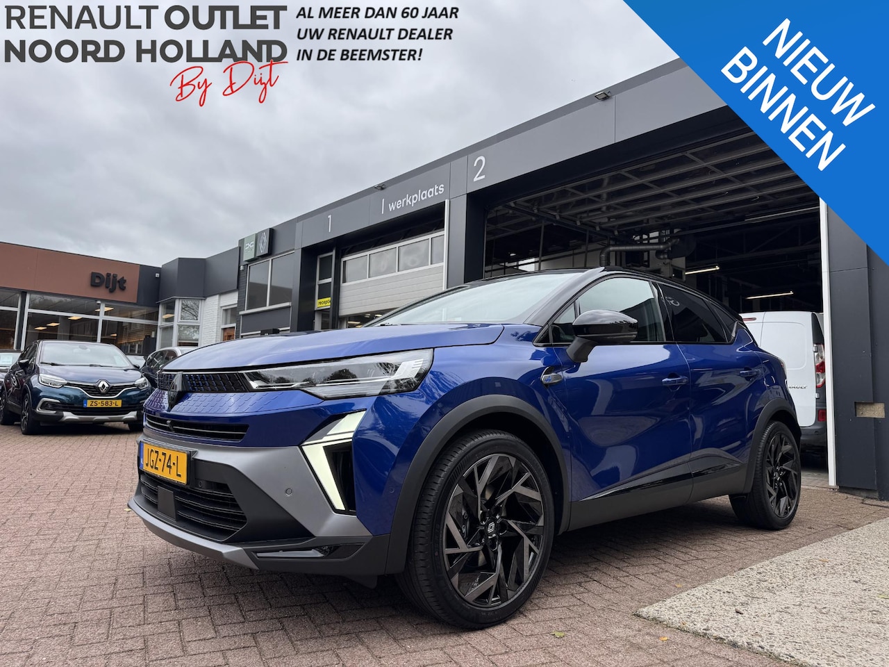 Renault Captur - 1.8 E-Tech 160 esprit Alpine+Pack Light&Sound!! - AutoWereld.nl