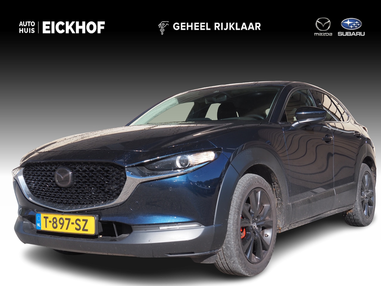 Mazda CX-30 - 2.0 e-SkyActiv-G M Hybrid Homura - Afneembare trekhaak - Dealer onderhouden - AutoWereld.nl