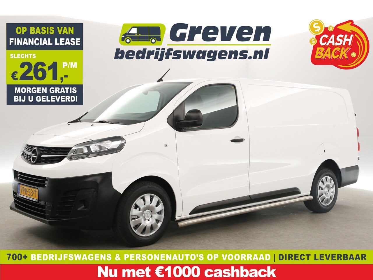 Opel Vivaro - 1.5 CDTI L3H1 | Airco | Cruise | Carplay | Parkeersens. | Elektrpakket - AutoWereld.nl