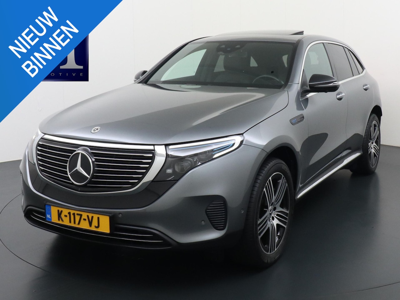 Mercedes-Benz EQC - 400 4MATIC Business Solution Luxury 80 kWh HEAD UP | BURMESTER | PANORAMADAK | ELECTR STOE - AutoWereld.nl