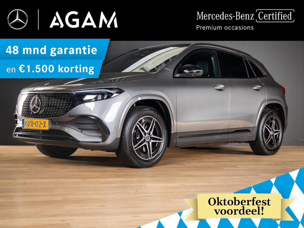 Mercedes-Benz EQA - 250+ AMG Line Premium | Panorama dak - AutoWereld.nl