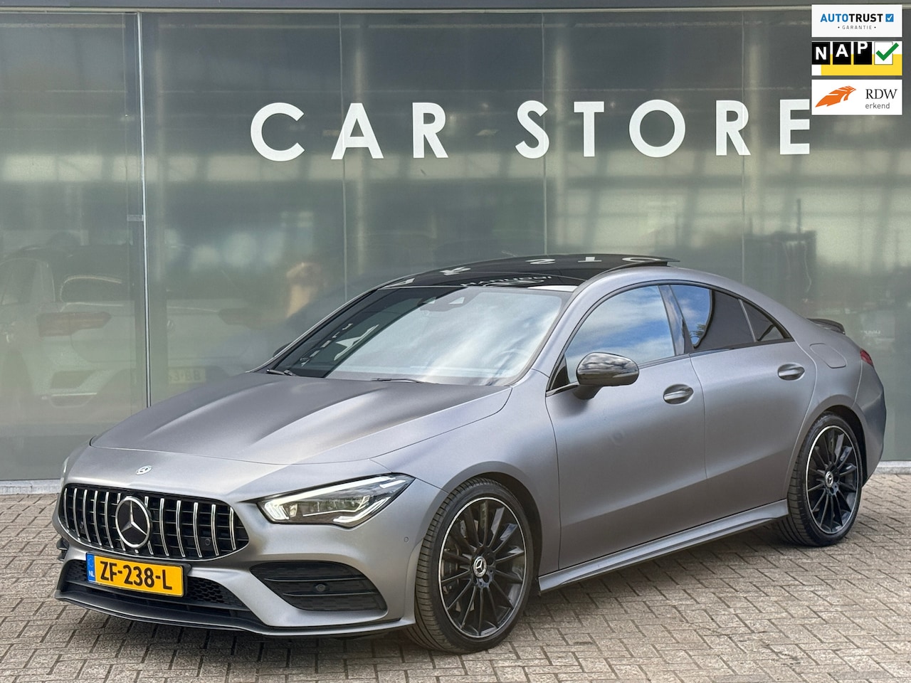 Mercedes-Benz CLA-Klasse - 250 4MATIC Premium Plus Pano|Burmester|Memory|HuD|Sfeer - AutoWereld.nl