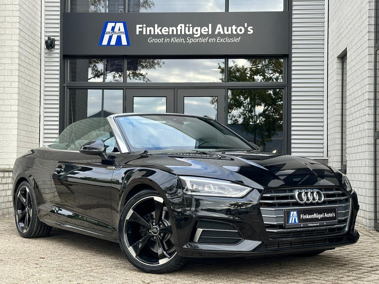 Audi A5 Cabriolet - 2.0 TFSI S edition 190 pk |Virtual |Navi |Stoelverw |Led |Half.Leder | - AutoWereld.nl