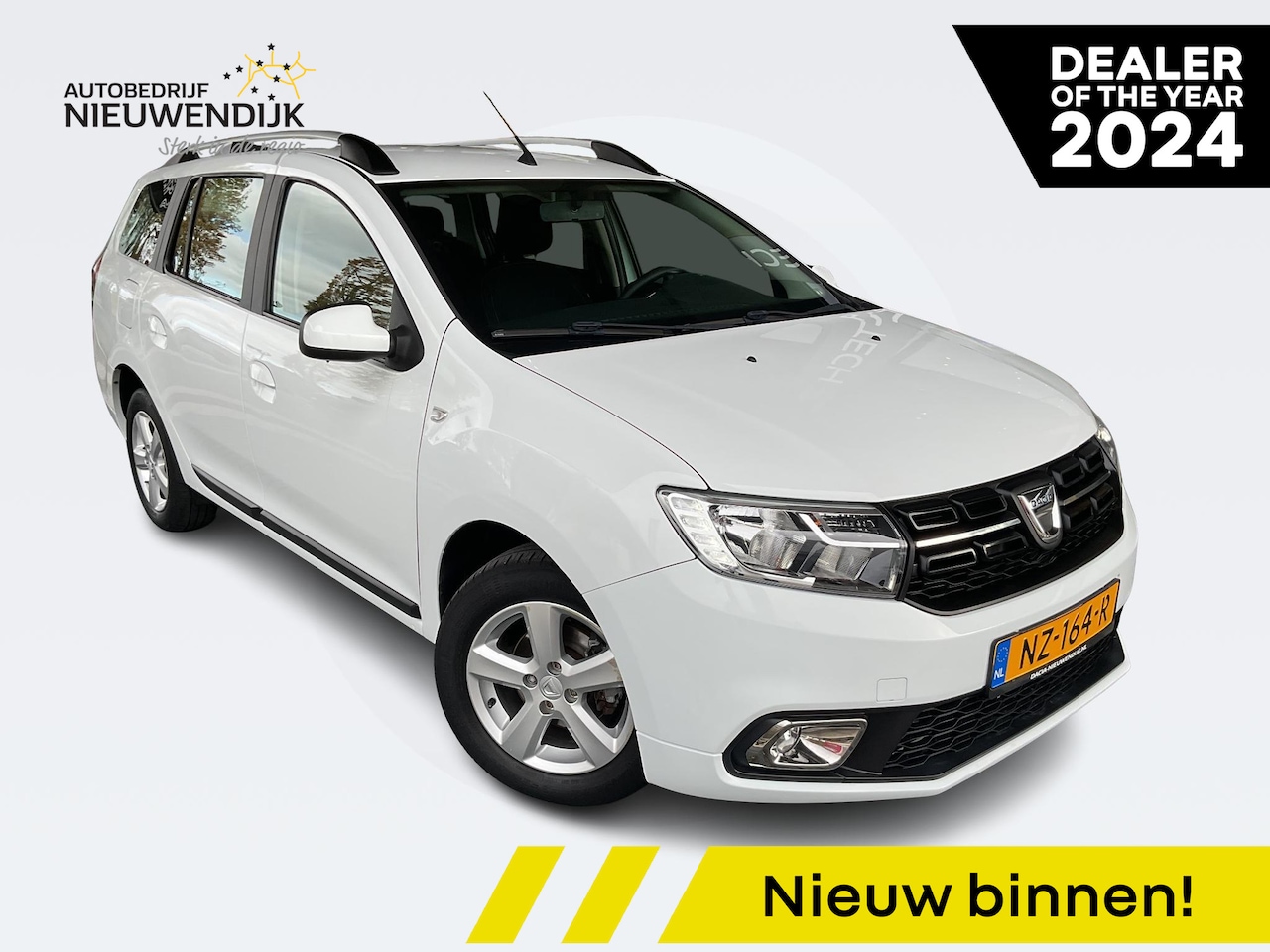 Dacia Logan MCV - 0.9 TCe Laureate AUTOMAAT / AIRCONDITIONING / ELEC RAMEN / NAVIGATIESYSTEEM /  BLEUTOOTH / - AutoWereld.nl