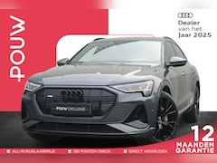 Audi e-tron Sportback - 55 408pk quattro S Edition 95 kWh | Adaptive Cruise | Lucht Vering | Geheugen Bestuurderss