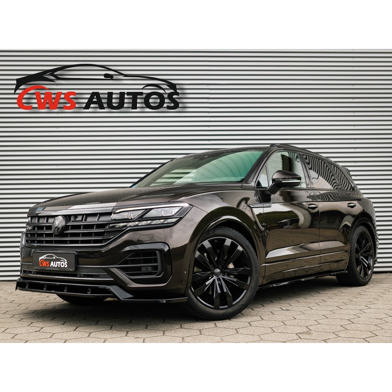 Volkswagen Touareg - 3.0 TDI R-Line GRIJS KENTEKEN*VIRTUAL*PANO*ACC*LANE*LUCHTVERING*4 WIEL BESTURING*NACHTZICH - AutoWereld.nl