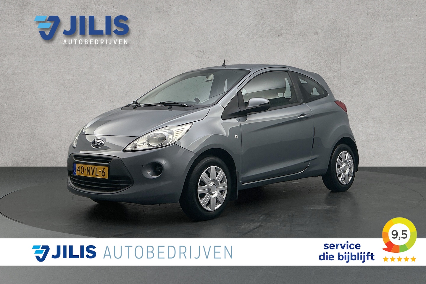 Ford Ka - 1.2 Cool&Sound | 4-seizoensbanden | Airco | Elektrische ramen - AutoWereld.nl